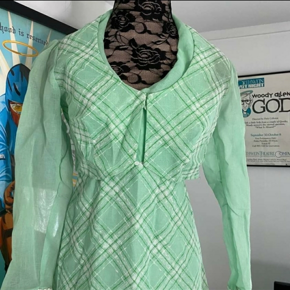 XXS 00/0/2 NOS Vintage 1970s Bill Levkoff Dress - Picture 11 of 16